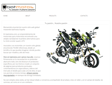 Tablet Screenshot of batmotos.com